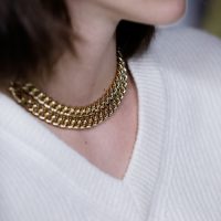 Collana groumetta dorata 2