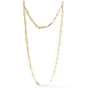 Collana UNOAERRE con catena rettangolare