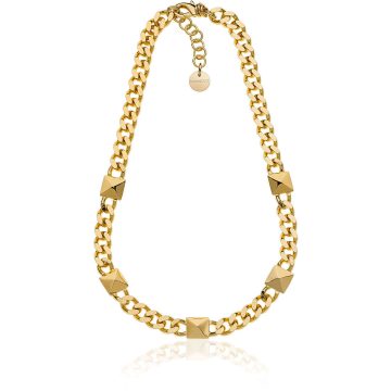collana con piramidi